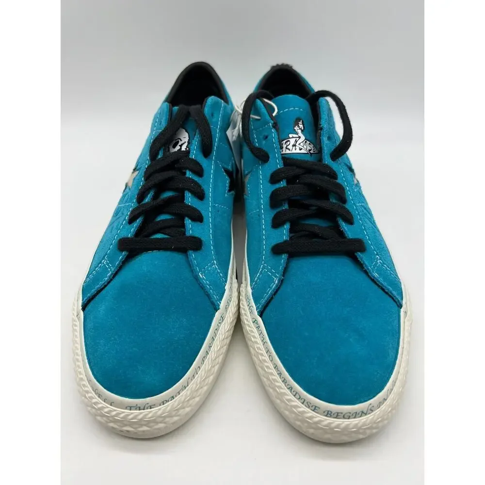 Converse One Star Pro Ox Sean Pablo Rapid Teal 173215C Size Men 8.5/Wom 10 NWT - Picture 7 of 12